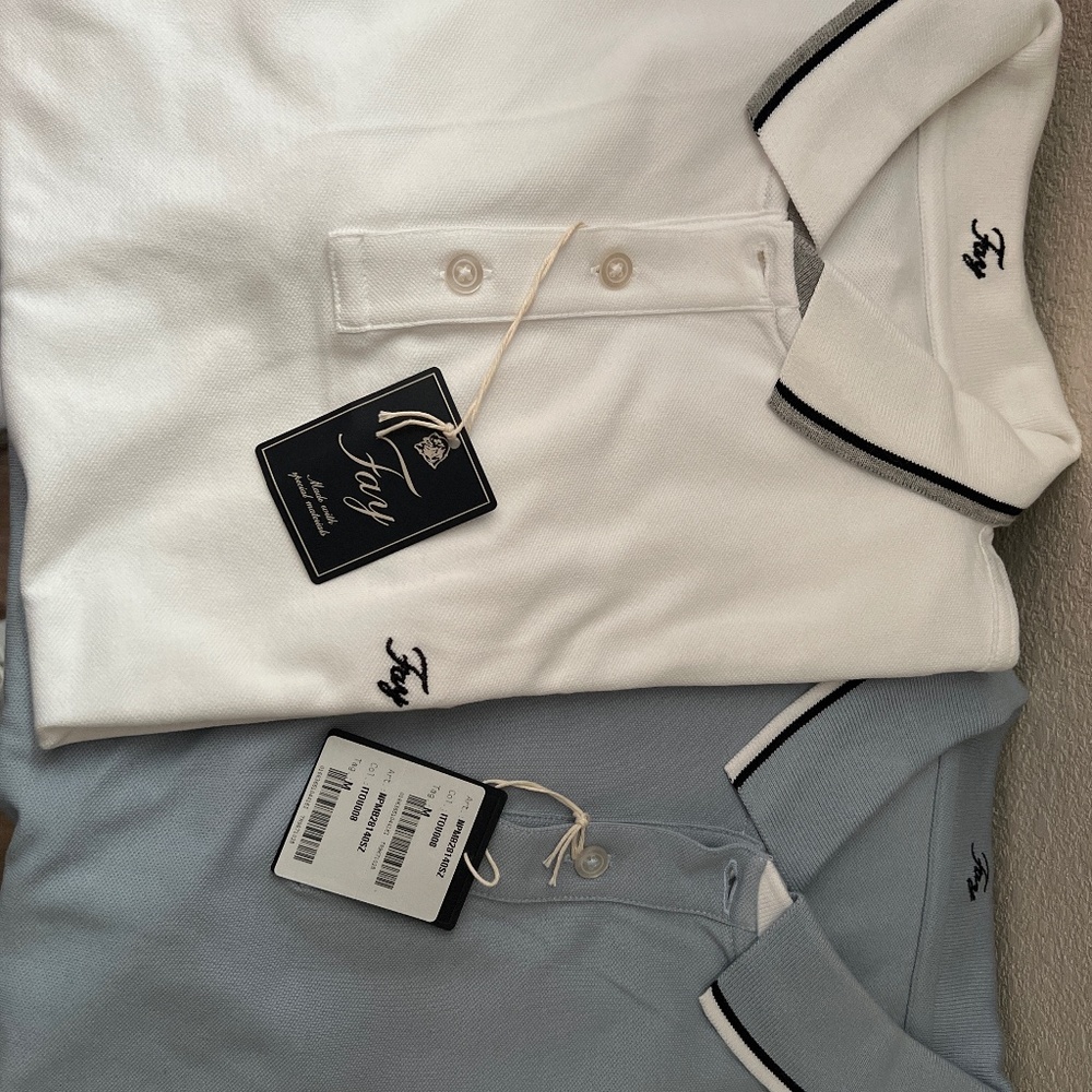 2 Men’s Fay polos